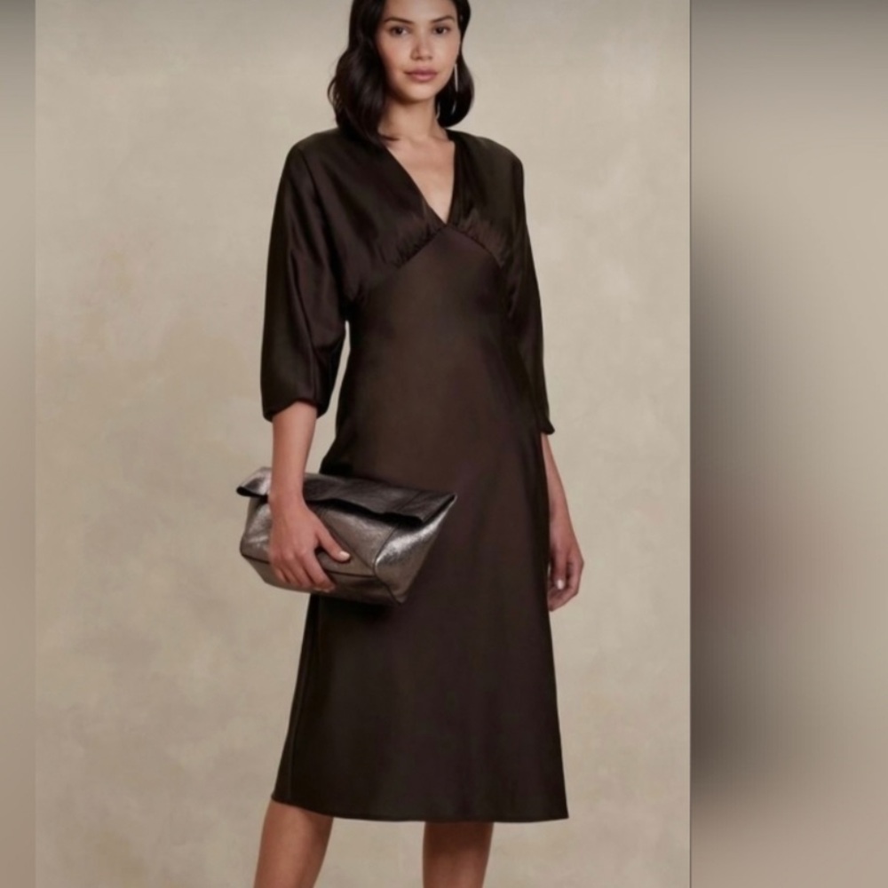 Banana Republic brown dress